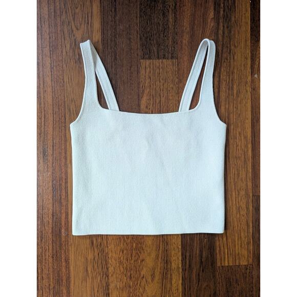 Scanlan Theodore Crepe Knit Camisole Top Ice Pink Size S - Picture 1 of 4